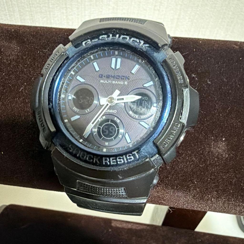 Used Casio G-SHOCK AWG-M100A Radio Solar Watch