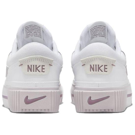 Nike Court Legacy Lift White Smokey Mauve Women Sneakers DM7590-105