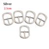 5 Stück Metall Leder Tasche Schnallen Schuh Schultergurt Gürtelschnalle Versteller Rollstift Schnalle Druckknopf DIY Handtaschen Reparatur Zubehör