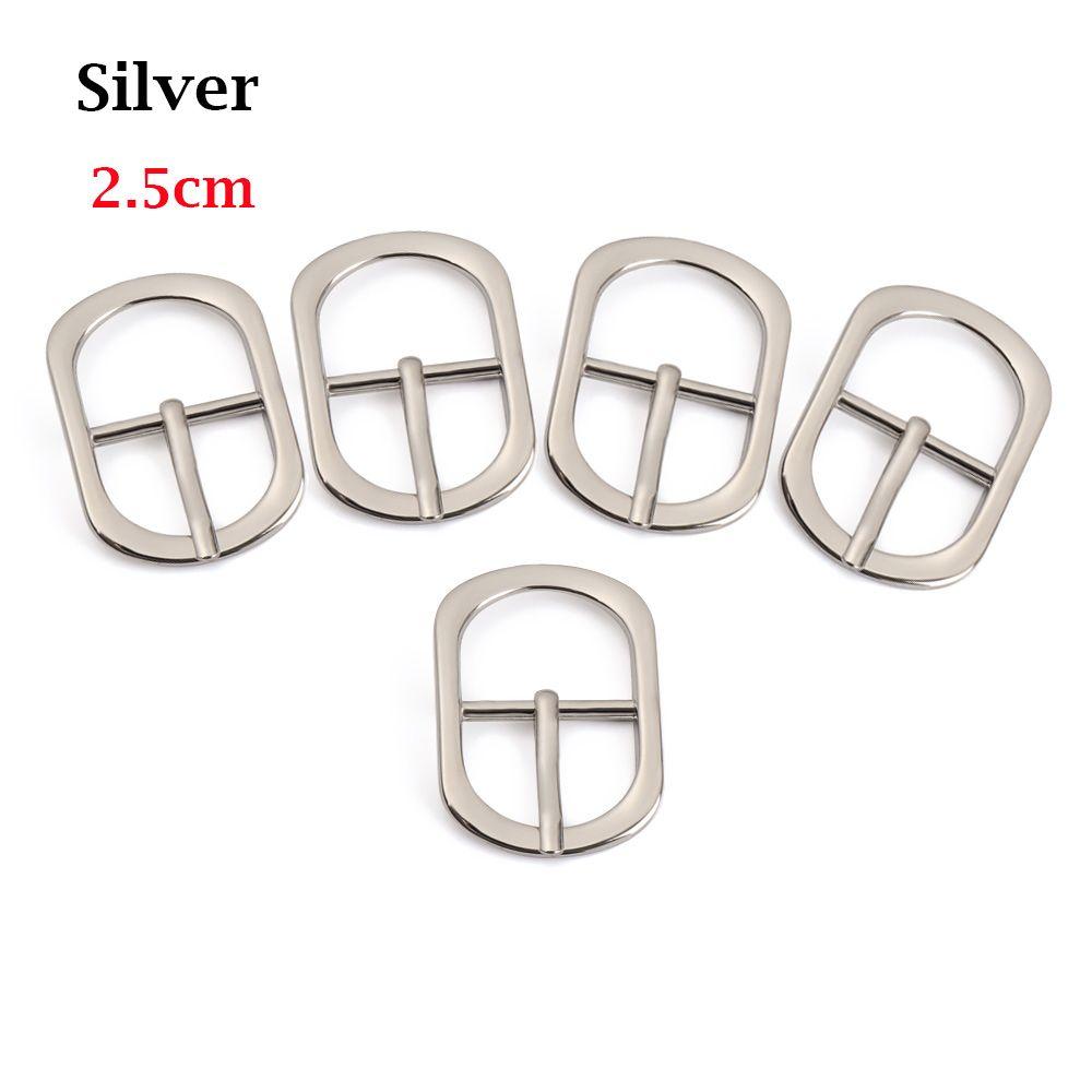 5 Stück Metall Leder Tasche Schnallen Schuh Schultergurt Gürtelschnalle Versteller Rollstift Schnalle Druckknopf DIY Handtaschen Reparatur Zubehör