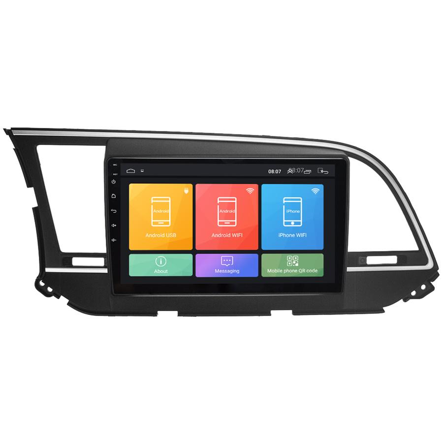 Navigation all-in-one machine-Elantra 16-18 comes standard with 1+16
