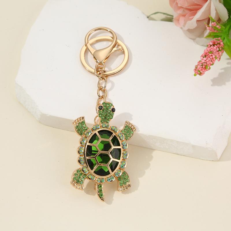 Funny Tortoise Key Ring Womens Luxury Bag Keychain Souvenir Gift For Girlfriend Marine Animal