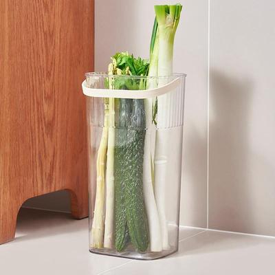 Caja de Almacenamiento Transparente de Gran Capacidad para Cocina para Cebollas, Ajos, Jengibre, Cebolletas y Batatas