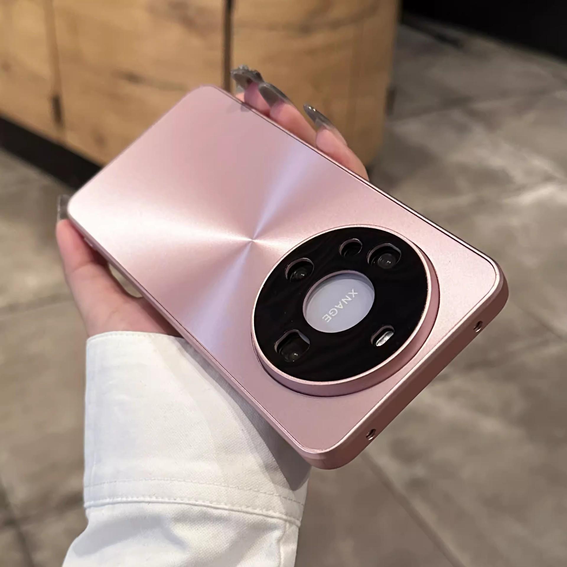 

Aurora Laser Подходит для чехлов для телефонов Huawei Mate70pro с ощущением высокого класса. Противоударный защитный чехол для Nova12 Pura70U pura70U розовый