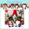 Whimsical Christmas Gnome Snowman Doll With Decorative Hat And Accessories For Stunning Holiday Displays
