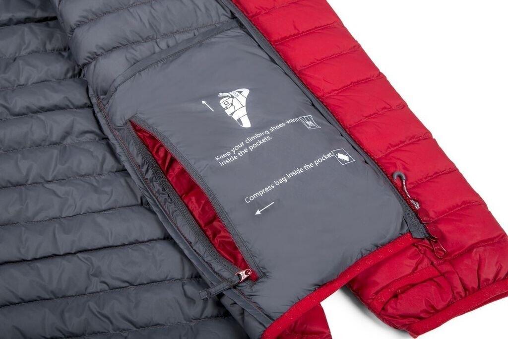 Куртка Ocun Tsunami Eco down jacket red iron grey
