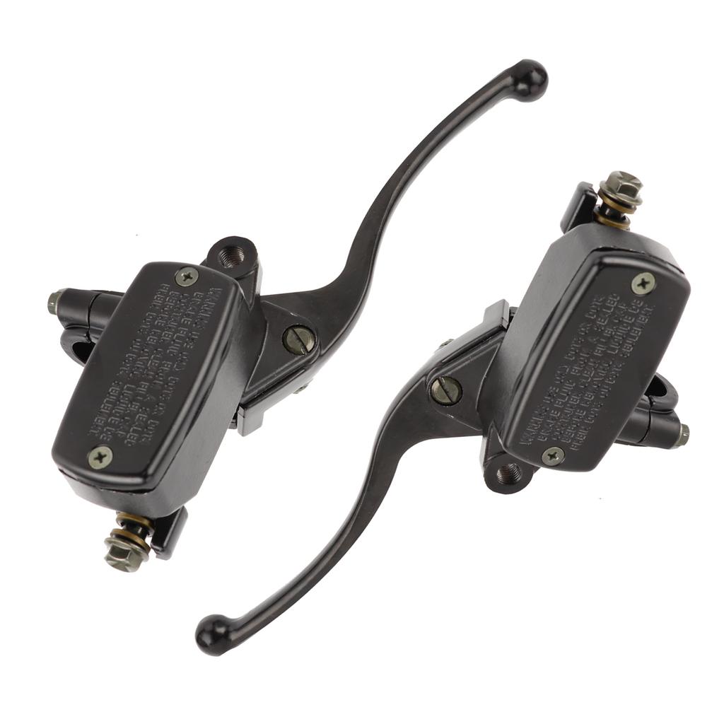 Motorcycle Hydraulic Brake Clutch Master Cylinder Lever Black CNC Aluminum Alloy for 7 8in Handlebars