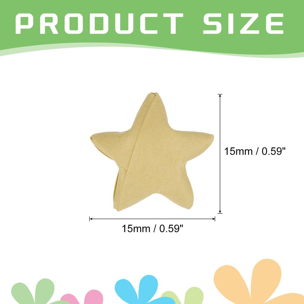 272pcs Pre-made Origami Lucky Stars Paper Wishing Star for Best Wish Christmas Party Wedding Valentine's Day Girl Friends Gift