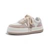 Casual Little White Shoes Women's Autumn New Thick-soled Simple Student Women's Shoes Contrasting Color Wheat Ear Board Shoes