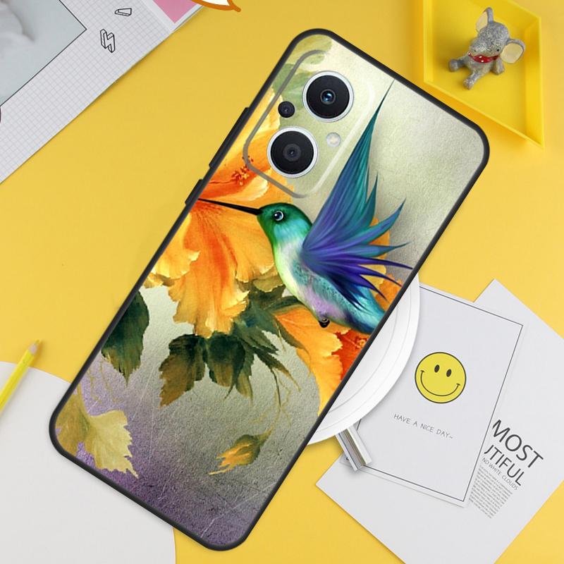 Hummingbird For OPPO Reno 13F 11F 12F 14F 10 11 12 13 14 Pro 8T 7 8 Lite OPPO Find X8 X6 X5 X9 Pro Case