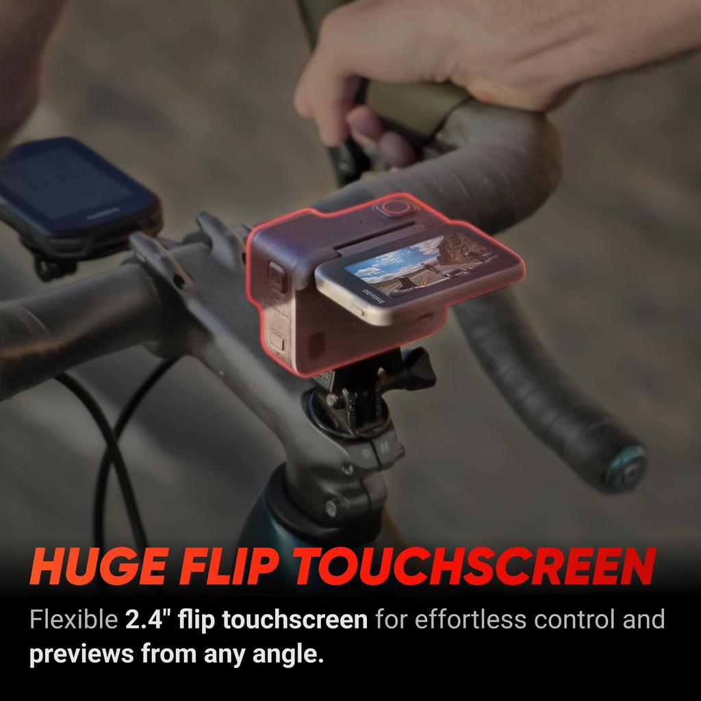 Insta360 Ace Pro Waterproof Action Camera with Sensor and 5nm AI AI Noise Stunning Image 4K Advanced AI Long Underwater Action Screen Protector Kit
