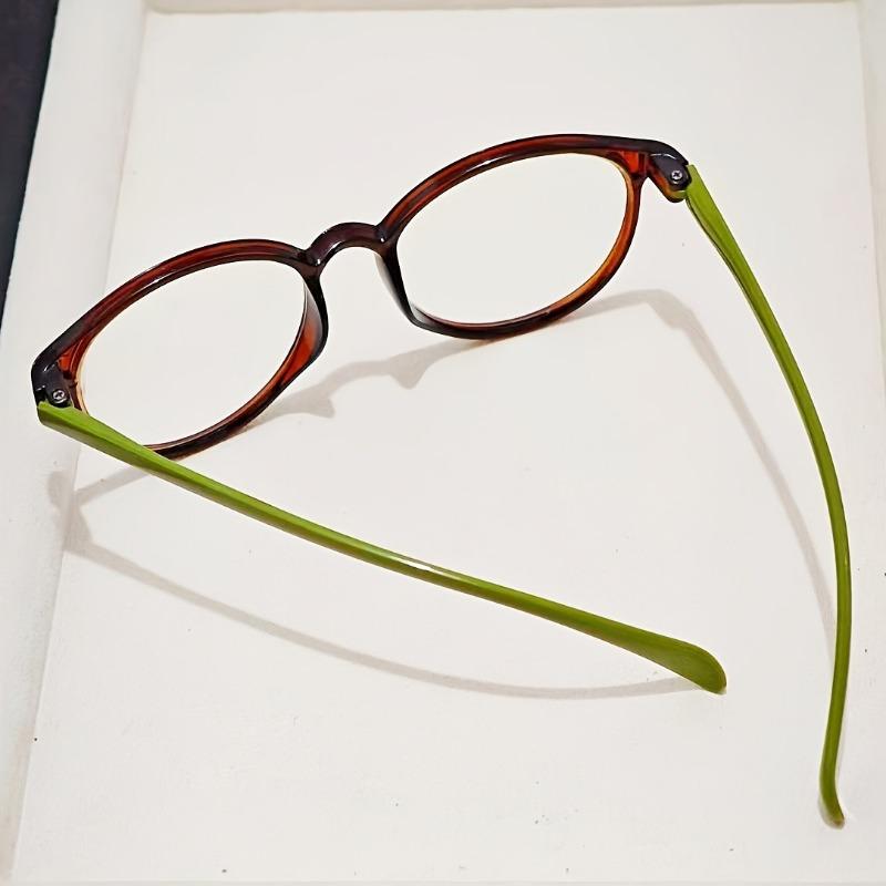 Minimalist Lightweight Reading Glasses for Women Retro Round Frame Clear Lenses Unisex Anti Blue Light Reading+1.0~+4.0