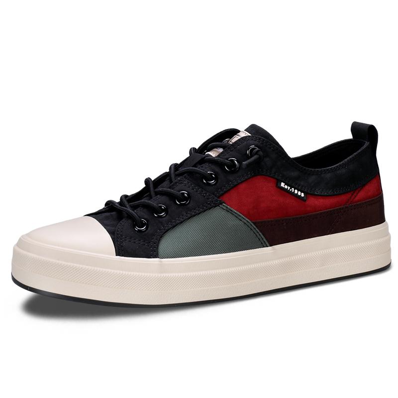 Fashion Hot sale Fashion Men's Canvas Shoes 2024 Design Slip-on Casual Sneakers Men Summer Breathable Vulcanize Shoes Men Canvas Loafers