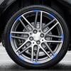 20Pcs Car Motorcycle Wheel Hub Reflective Strips Stickers Car Styling Decal Sticker Auto Moto Decor Decals Tape Accessories