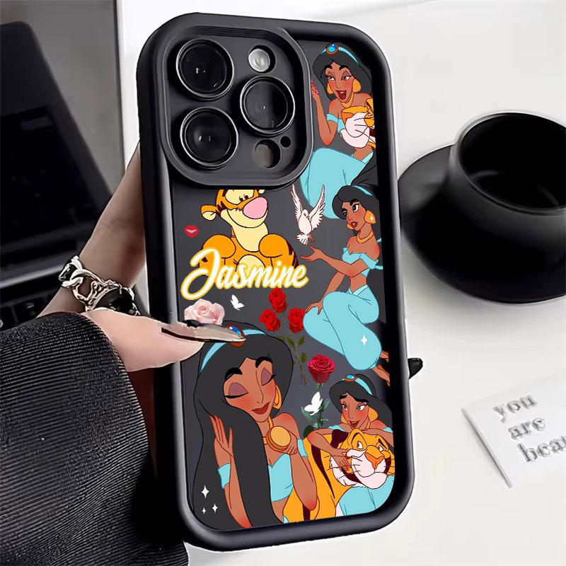 Princess Mermaid Silicon Case For Apple iPhone 17E 15 16 14 13 12 11 17 Pro Max 17 Air 16 Plus 16E Phone Protective Cover