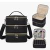 Gifts 3 Layer Nail Polish Storage Bag Portable Multi-function Cosmetic Bag Nail Care Tool Storage Beauty Tool