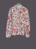 2025 Spring/Summer Women's Printed Long Sleeve Top - Elegant European & American Style