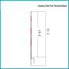 Oujian Stainless Steel Ground-Insert Safety Fence Post