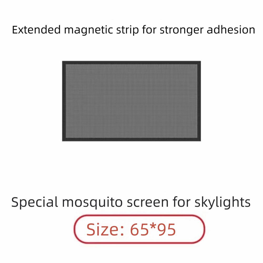 Anti Dust Sunroof Mosquito Net Magnetic Mesh Screen Net Mosquito Net Screen Outdoor Parking S