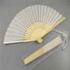 Elegant Silk Hand Fan Multi-Purpose Home Decoration Craft Fan Decorative Blank Folding Fan for Festival Party Dance Props Tool