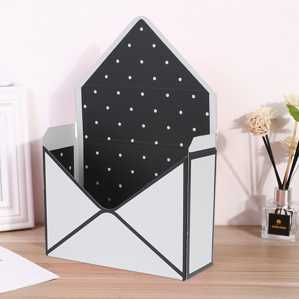 6/12Pcs Envelope Folded Flower Boxes Bouquet Storage Box Creative Wedding Party Valentine's Day Flower Boxes Envelope Flower Box