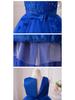 New Puffy Bridesmaid Girl's Dress with Layered Butterfly Design - Princess Evening Gown for Weddings or Festivals