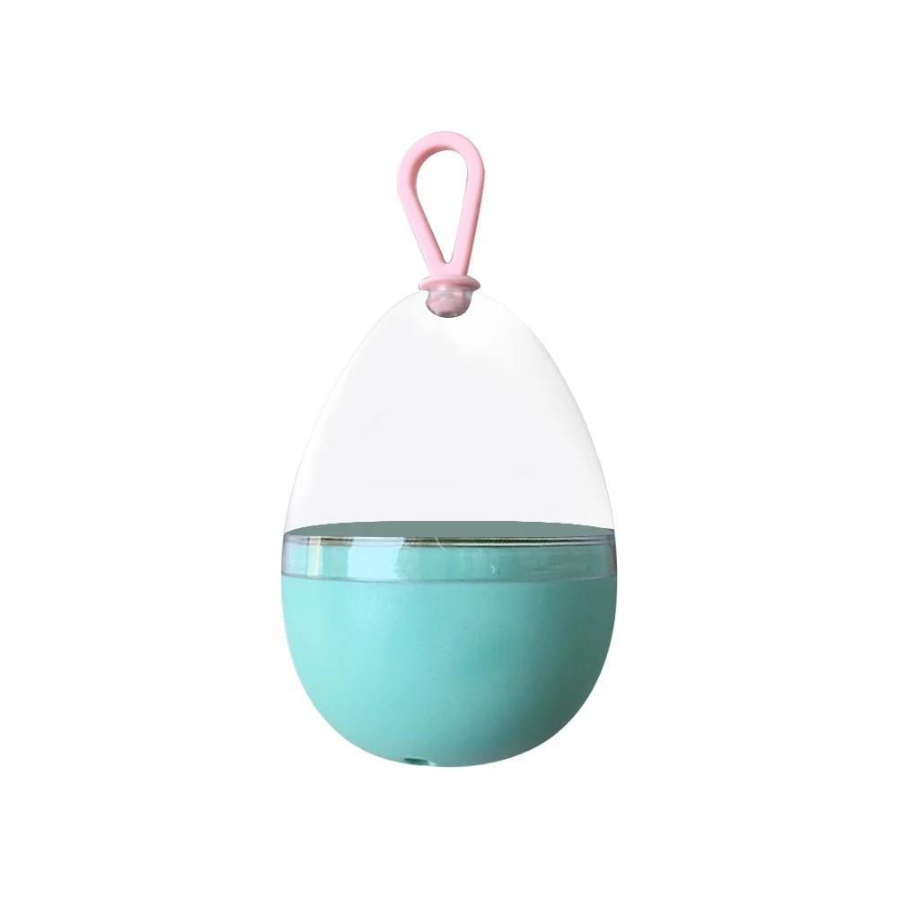 Empty Transparent Puffs Drying Box Storage Case Portable Sponge Stand Cosmetic Egg Shaped Rack Makeup Blender Puff Holder
