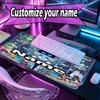 Mousepad Personalizat cu Nume și Model Cosmic Bot Crew, Covoraș pentru Birou Laptop PC, Covoraș Decorativ pentru Birou Acasă, Pad Tastatură Cadou