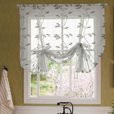 Embroidered Finished Curtains, Pole-Type Straps, Roman Curtains Are On Sale