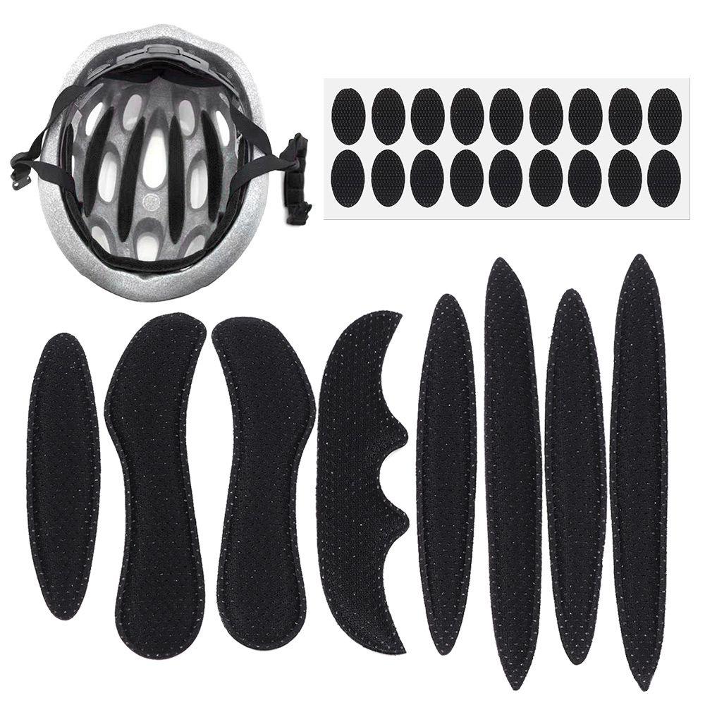 27pcs/set Helmet Padding Kits Sealed Sponge Replacement Motorcycle Bicycle Cycling Universal Foam Pads Set Helmet Communication 7