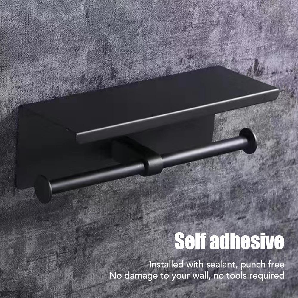 Mirror Shiny Toilet Paper Holder Toilet Paper Dispenser  Home Office Public Restroom Hotel