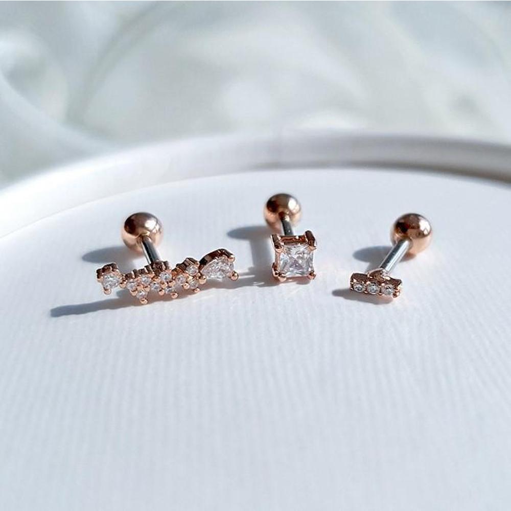 1+1+1 Ivy/Square/Mini Stick Piercing Set (S5499161)