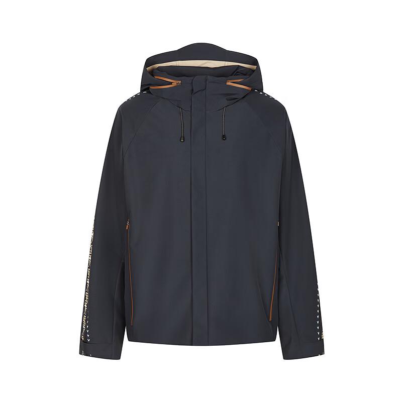 CROQUIS Men's Hooded Raglan Sleeve Jacket