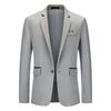 Men's Korean-Style Non-Iron Casual Suit Jacket