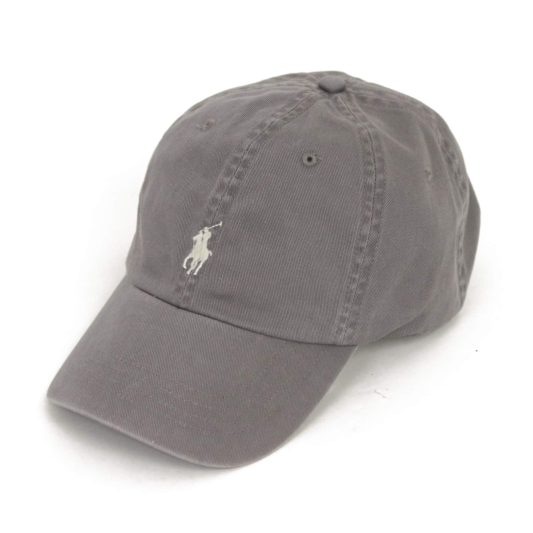 

Ralph Signature Hat Cap Pony One Point (Polo Lauren) 0108848-GREYWHT [Item]