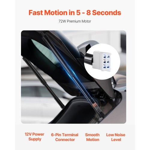 VEVOR Rear Left & Right Tailgate Power Lift Support, Compatible with 2014-2019 TOYOTA Highlander