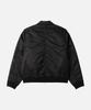 Draw Fit Crop Padded Flight Blouson Jacket [Black]