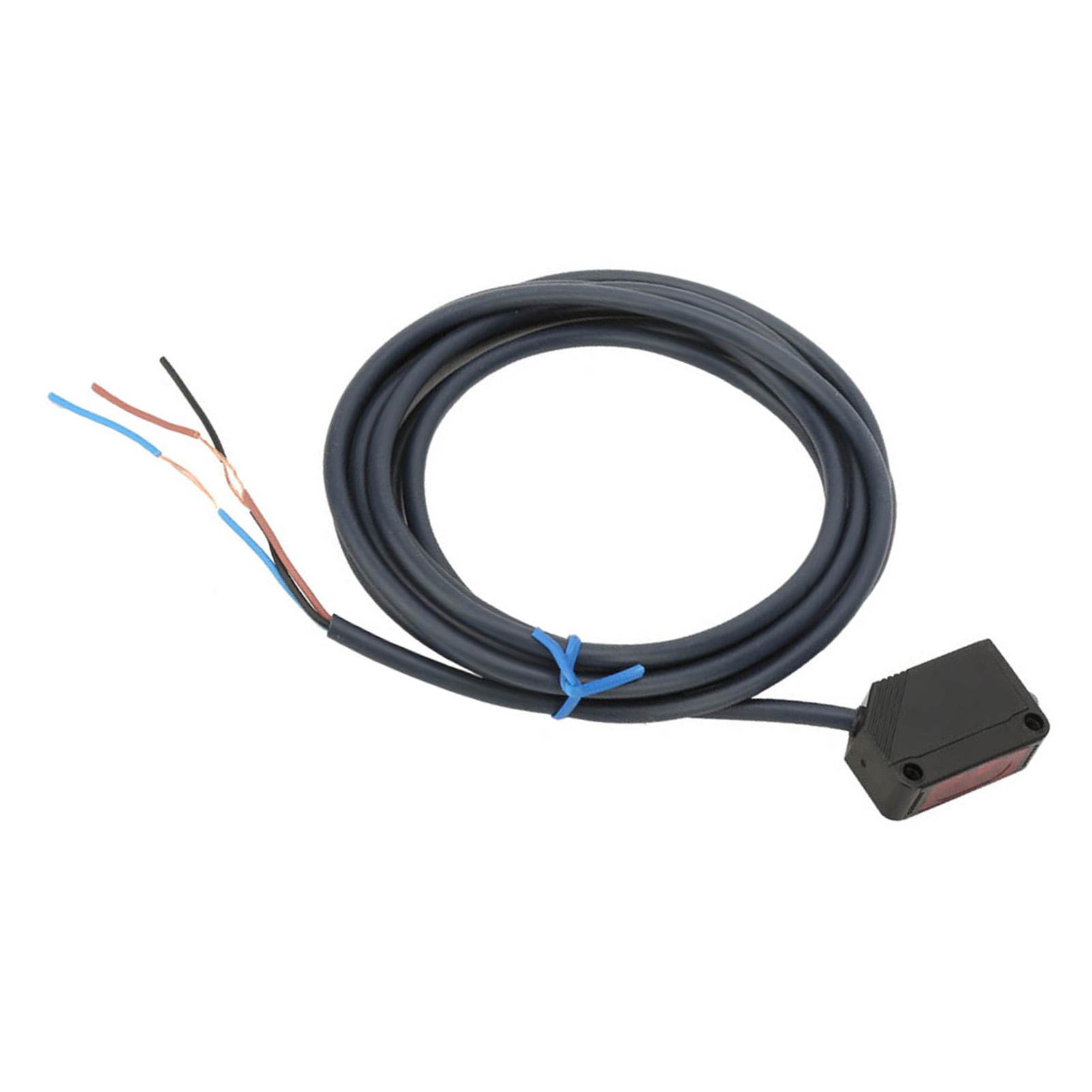 

E3ZD61 Инфракрасный датчик диффузного отражения NPN Фотоэлектрический переключатель 1224 В постоянного тока