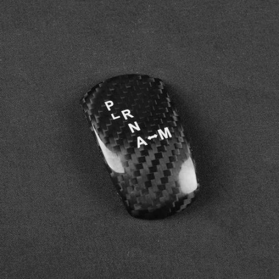 Dry Carbon Fiber Console Gear Shift Head Cap Cover For NISSAN GTR R35 2008-2016