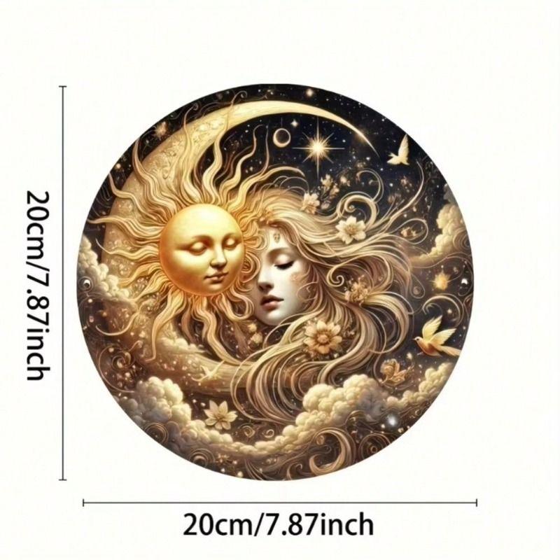 Metal Wall Art Sign Home Decor 20x20 Cm