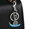 Keychain Pendant Snail Design Key Holder with Lobster Clasp Key Ring Backpacks Tote Bags Mobile Phone Accessory
