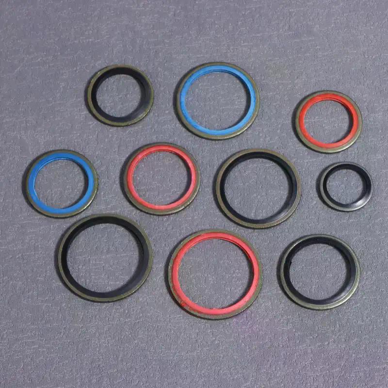 Oil Drain Combined Washer Seal Set 100/245pcs Sealing Gasket Set M6 M8 M10 M12 M14 M16 M18 M20 M22 M24 M27 M30
