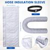 Portable Air Conditioner Hose Cover Universal AC Exhaust Pipe Wrap Protection Waterproof Dustproof Heat Insulation Cover