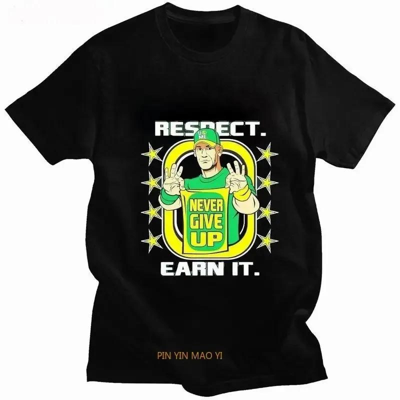 T-Shirt Herrenbekleidung T-Shirt Amerikanische Wrestler Wettkampf T-Shirt Herrenbekleidung Oberteile