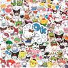 102 Cute Sanrio Cartoon Stickers - Hello Kitty Planner Waterproof Decorative Set