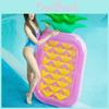 New Pvc Pineapple Dual-color Leaf Float Fashion Pineapple Inflatable Swim Ring Life Buoy Direct Factory Supply Yellow Pineapple Pink Pineapple