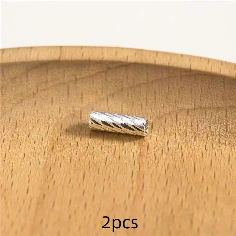 2Pcs Magnetic Attraction Spacer Bead For Jewelry Findings Making Necklace Supplies Diy Brass 14K Gold Plated Accessories