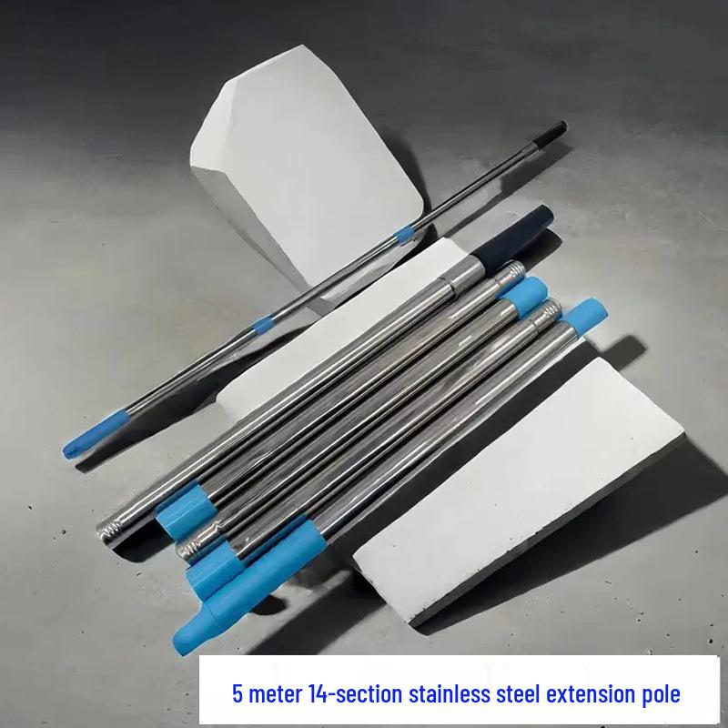 Adjustable Stainless Steel Telescopic Handle Waterproof Paint Roller Brush
