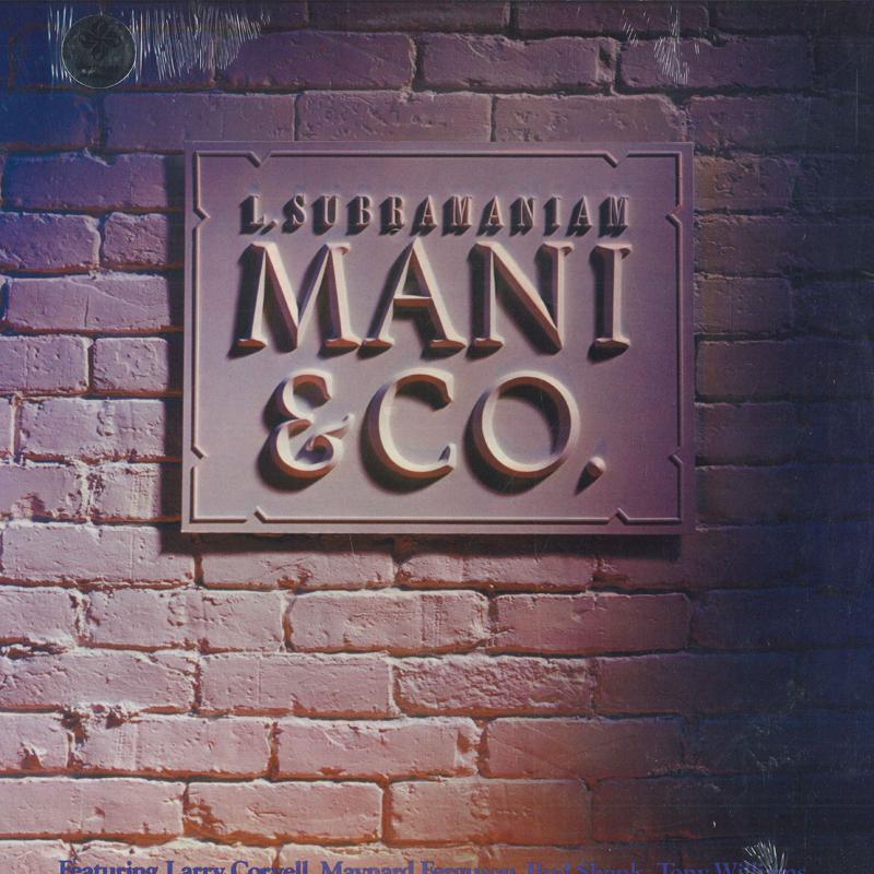 

LP Record L. SUBRAMANIAM - Mani & Co. M9138 Milestone 1986 US Jazz
