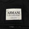 Armani Collezioni Garnitur Made in Italy z mieszanki wełny Czarny Męski Używany